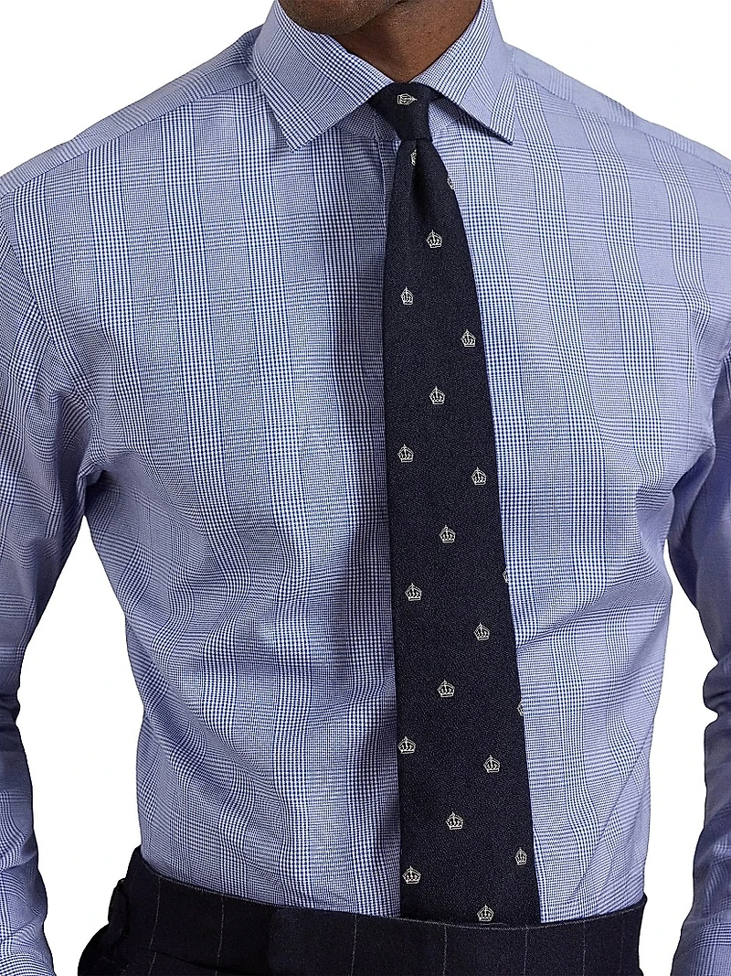 Glen Check Cotton Shirt