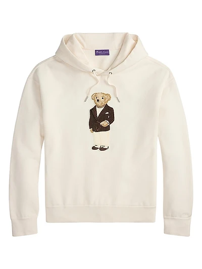 Polo Bear Cotton-Blend Hoodie