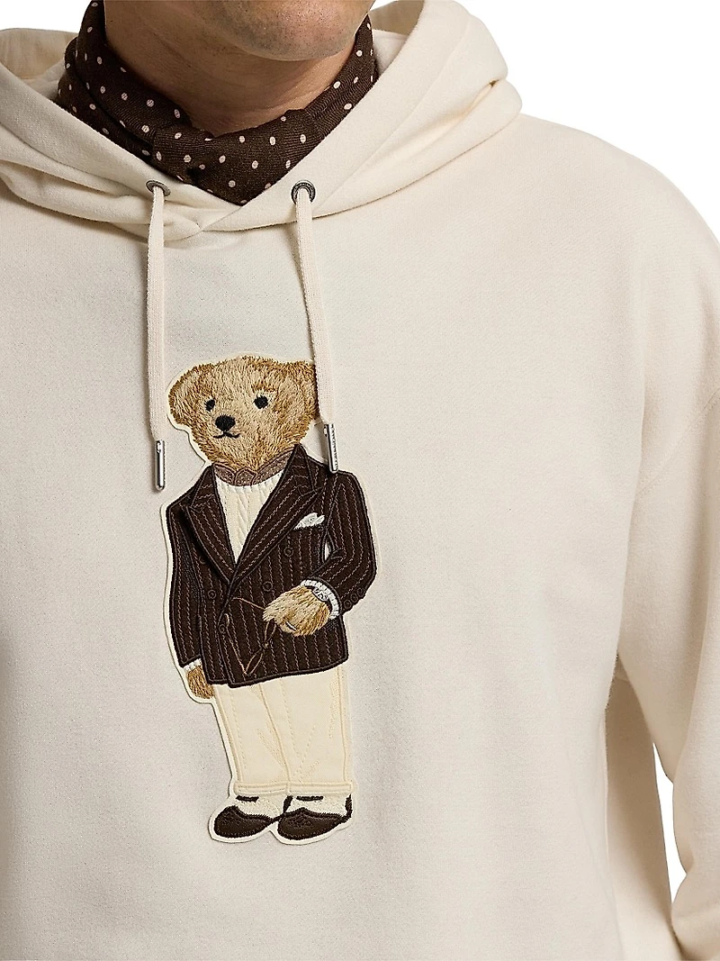 Polo Bear Cotton-Blend Hoodie