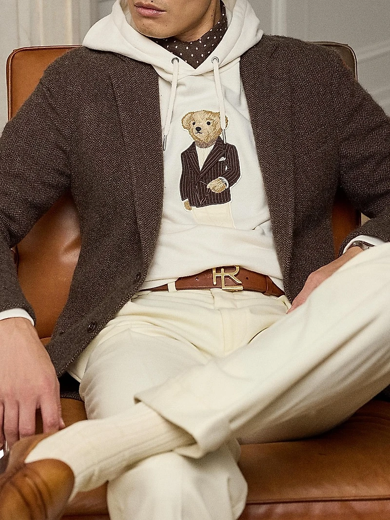 Polo Bear Cotton-Blend Hoodie