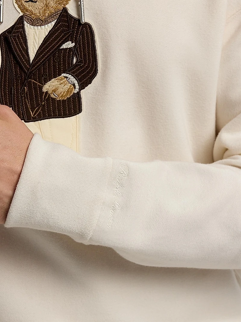 Polo Bear Cotton-Blend Hoodie