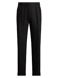 Wool Flannel Trousers