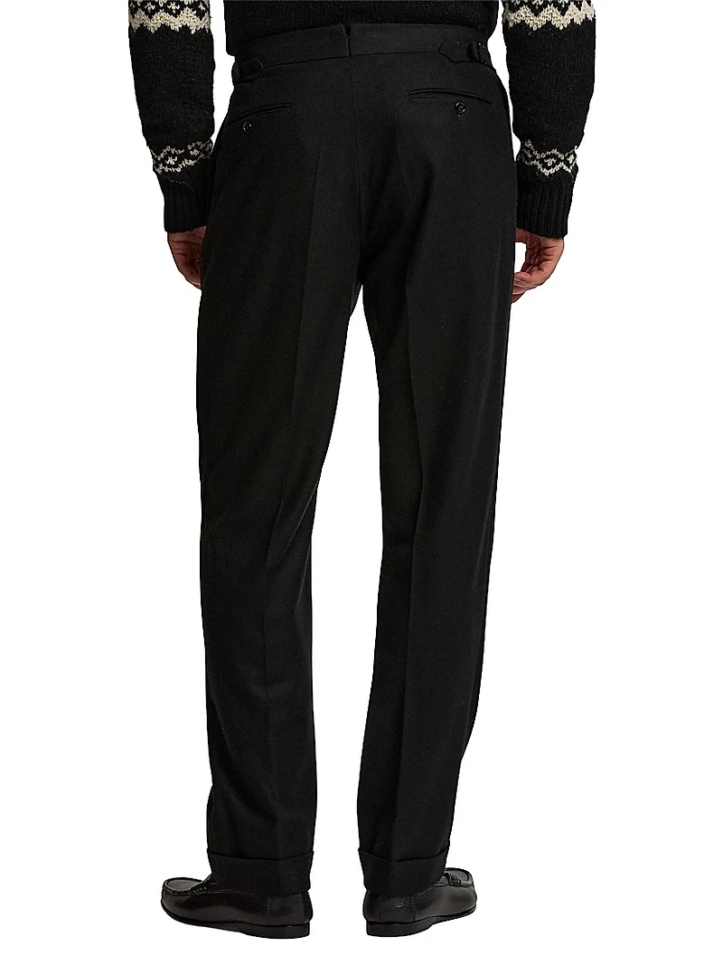Wool Flannel Trousers