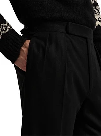 Wool Flannel Trousers