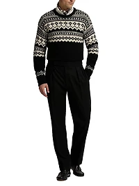 Wool Flannel Trousers