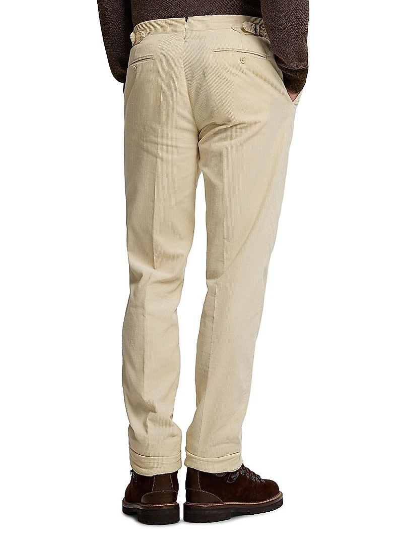 Wale Cotton Corduroy Trousers