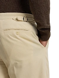 Wale Cotton Corduroy Trousers