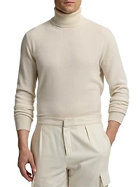 Mock Turtleneck Wool Sweater