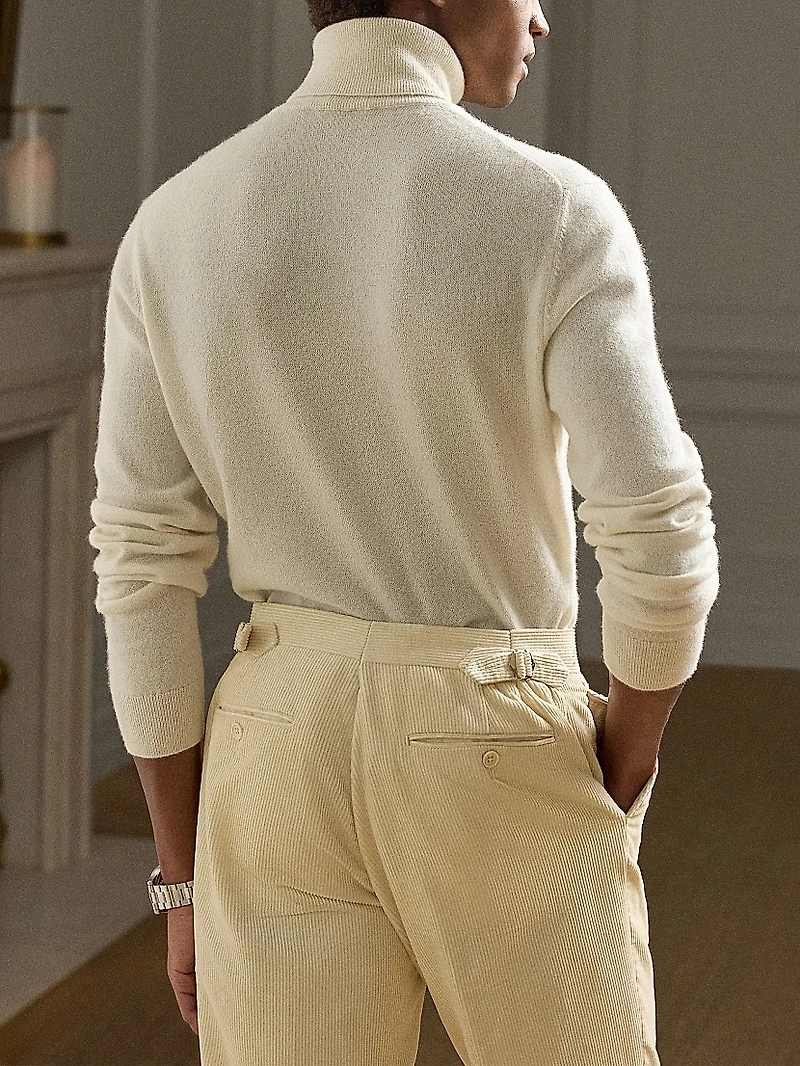 Mock Turtleneck Wool Sweater