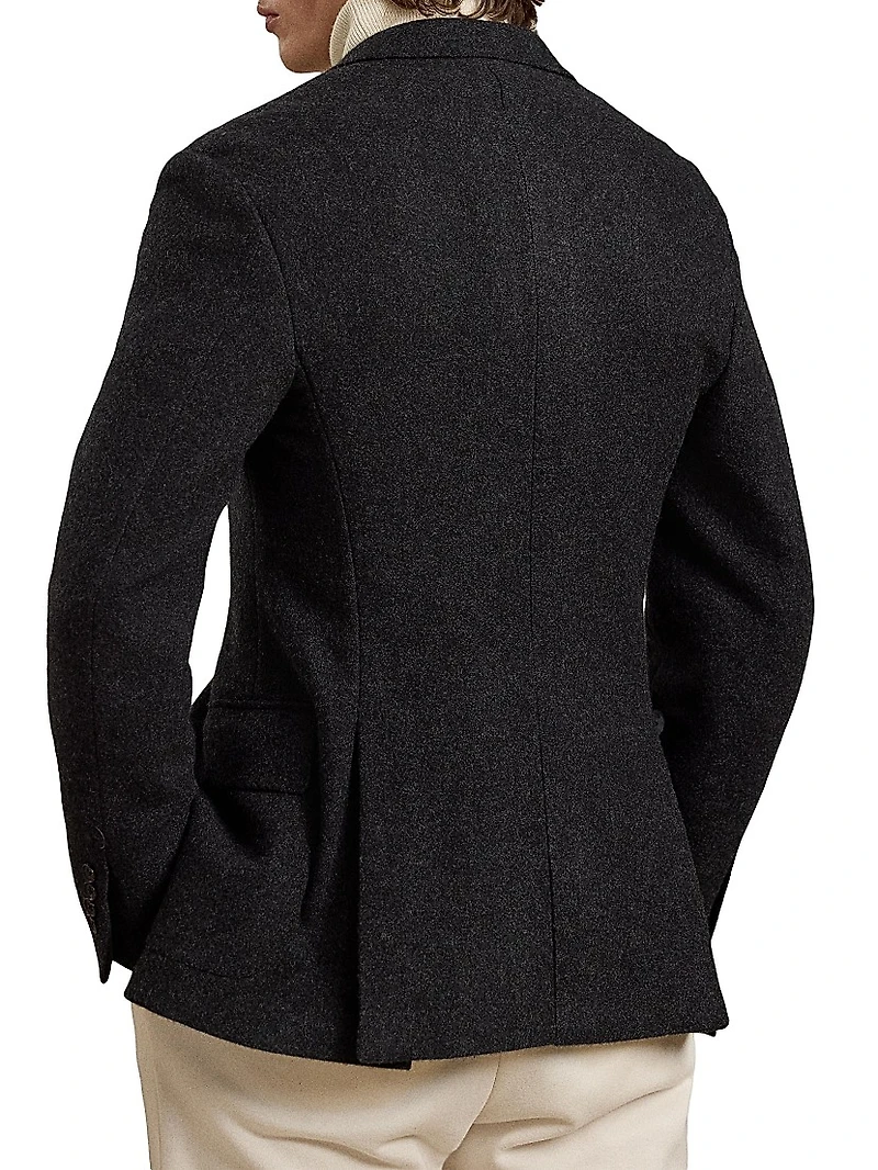 Cashmere-Wool Blazer