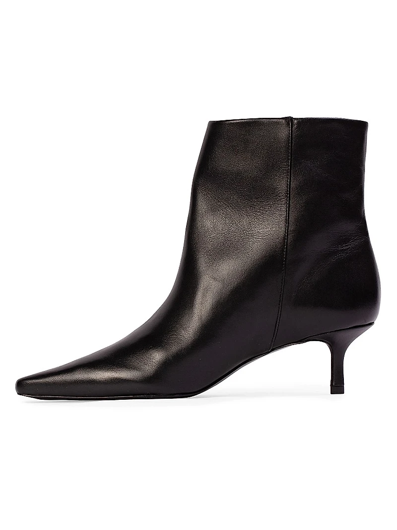 Harlow 50MM Leather Booties