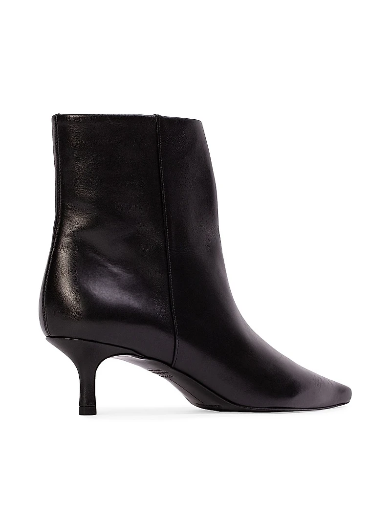 Harlow 50MM Leather Booties