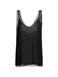 Chiffon Silk Slip Top