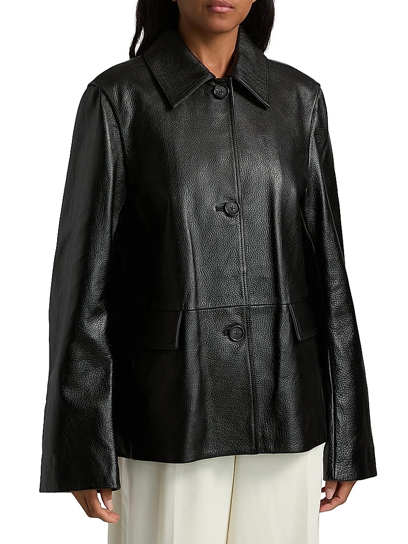 Heavy Grain Leather Jacket