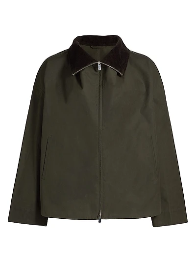 Funnelneck Cotton Jacket