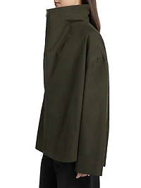 Funnelneck Cotton Jacket