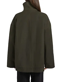 Funnelneck Cotton Jacket