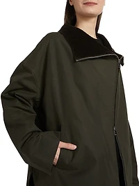 Funnelneck Cotton Jacket