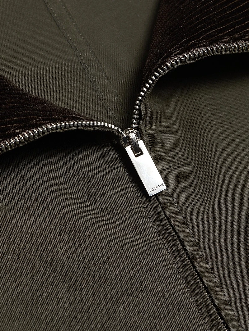 Funnelneck Cotton Jacket