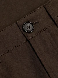 Twisted Tailored Cotton Trousers