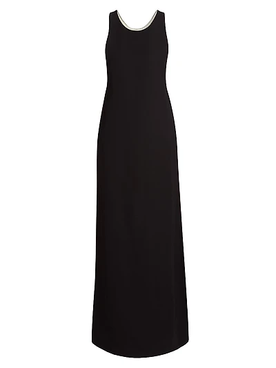 Sleeveless Slit Maxi Dress