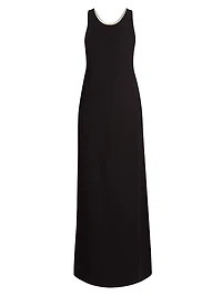 Sleeveless Slit Maxi Dress