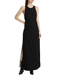 Sleeveless Slit Maxi Dress