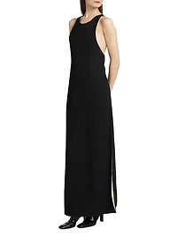 Sleeveless Slit Maxi Dress
