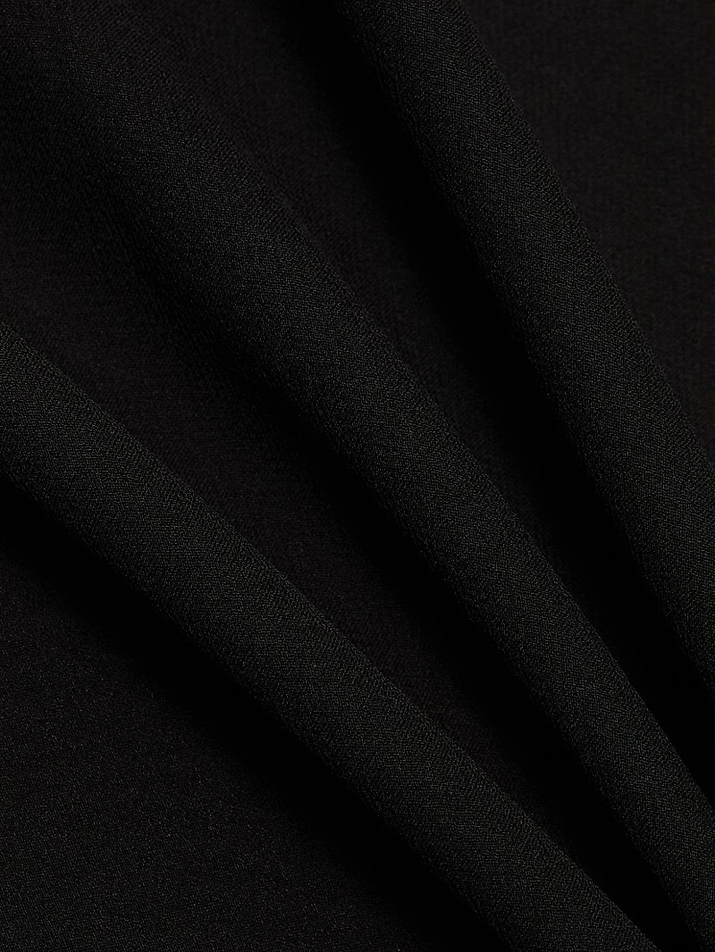 Chiffon Silk Knee-Length Slip Skirt