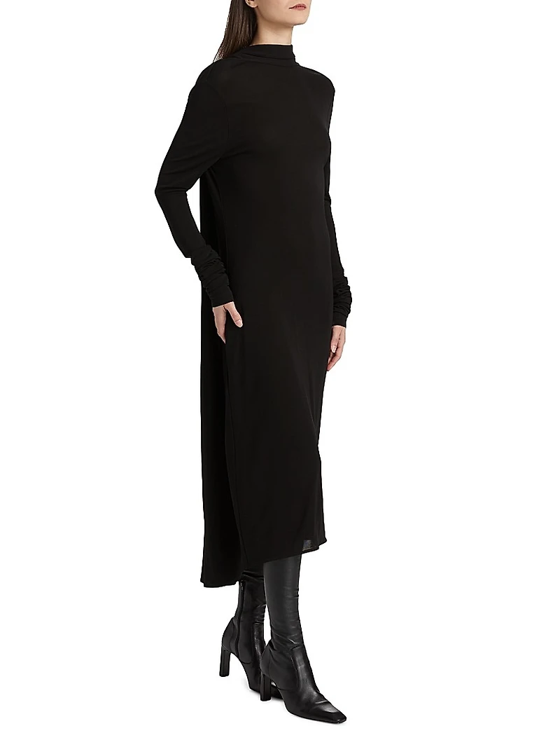 Cocoon Cape Midi-Dress