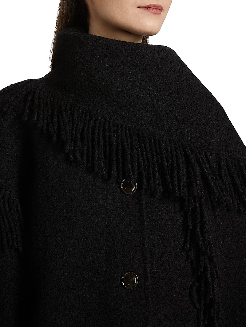 Fringed Scarf Jacket
