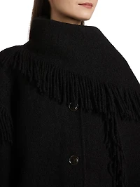 Fringed Scarf Jacket