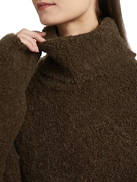 Alpaca Blend Bouclé Sweater
