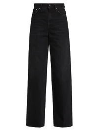 High-Rise Wide-Leg Jeans