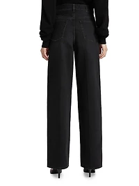 High-Rise Wide-Leg Jeans