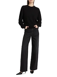 High-Rise Wide-Leg Jeans
