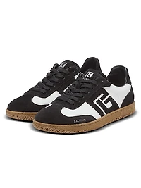 Swan Two-Tone Low-Top Sneakers