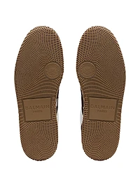Swan Two-Tone Low-Top Sneakers