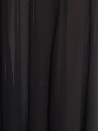 Pleated Sheer Silk Maxi Skirt
