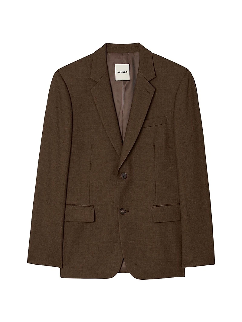 Wool Suit Jacket
