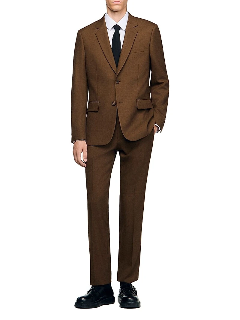 Wool Suit Jacket