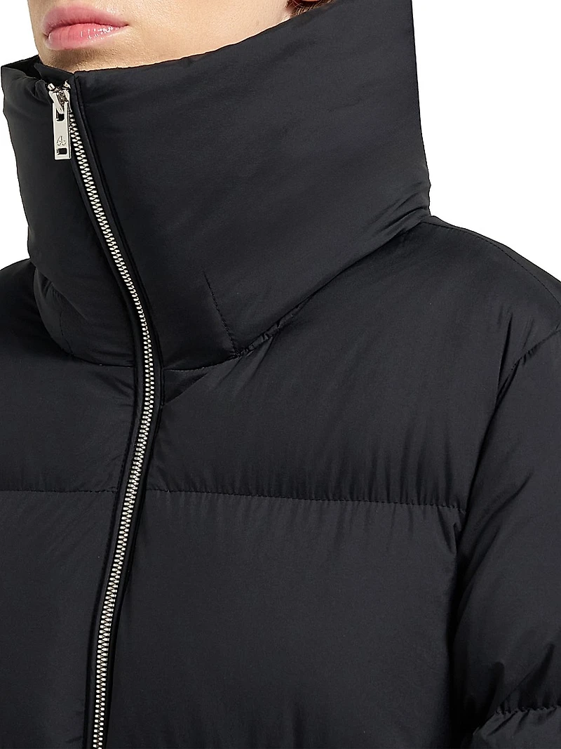 Belle Dune Faux-Fur Trim Down Jacket
