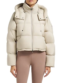 Akai Crop Puffer Jacket