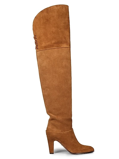 Eve 85MM Suede Knee-High Boots