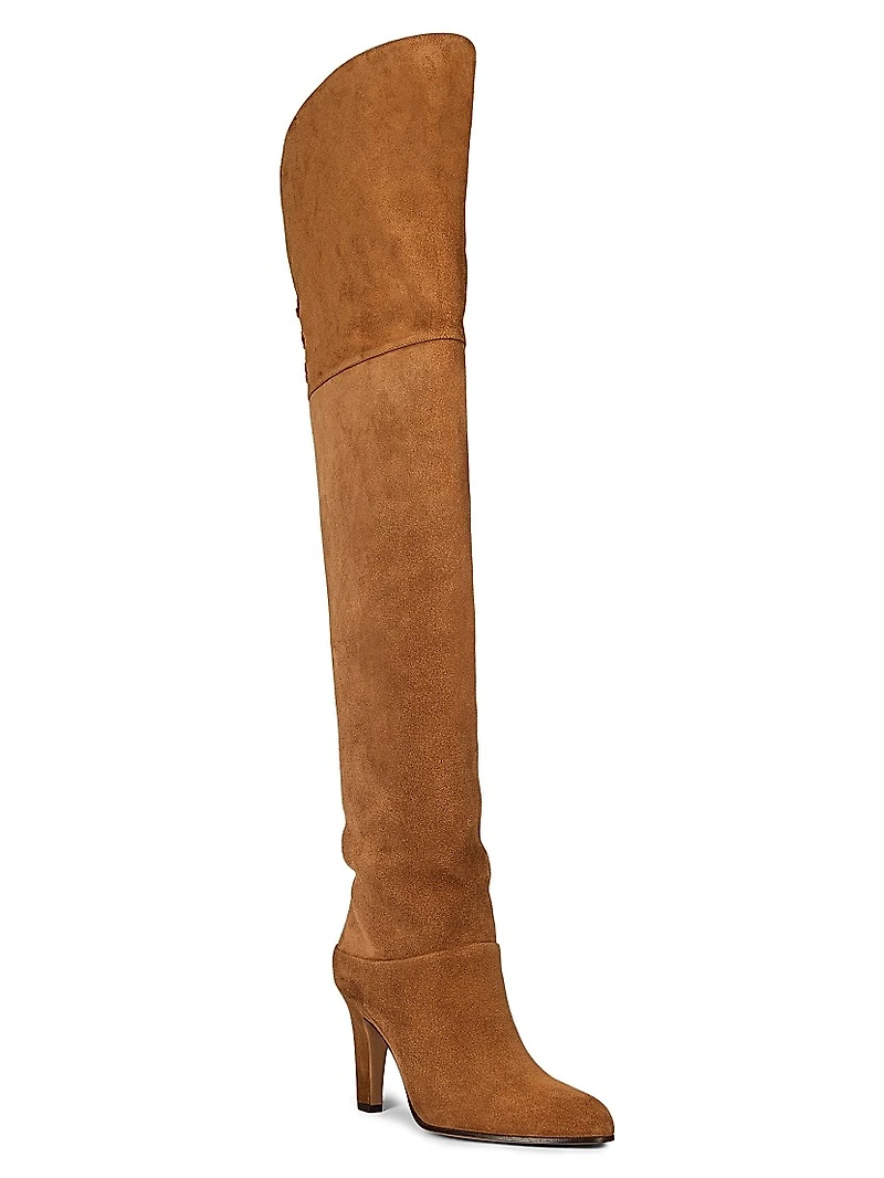 Eve 85MM Suede Knee-High Boots