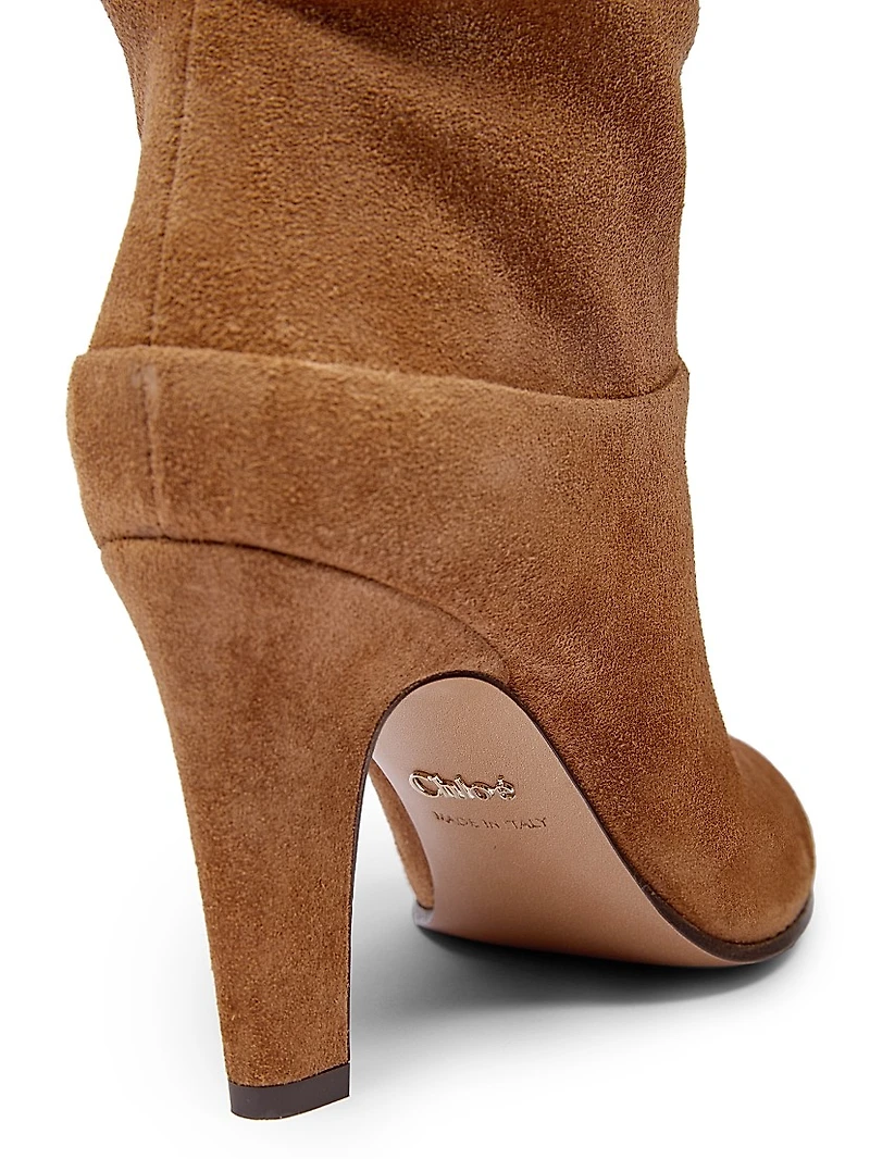Eve 85MM Suede Knee-High Boots