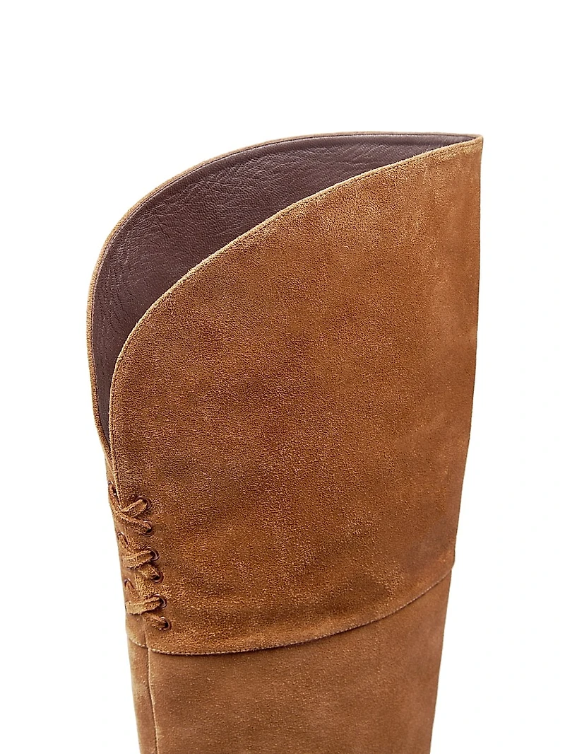 Eve 85MM Suede Knee-High Boots