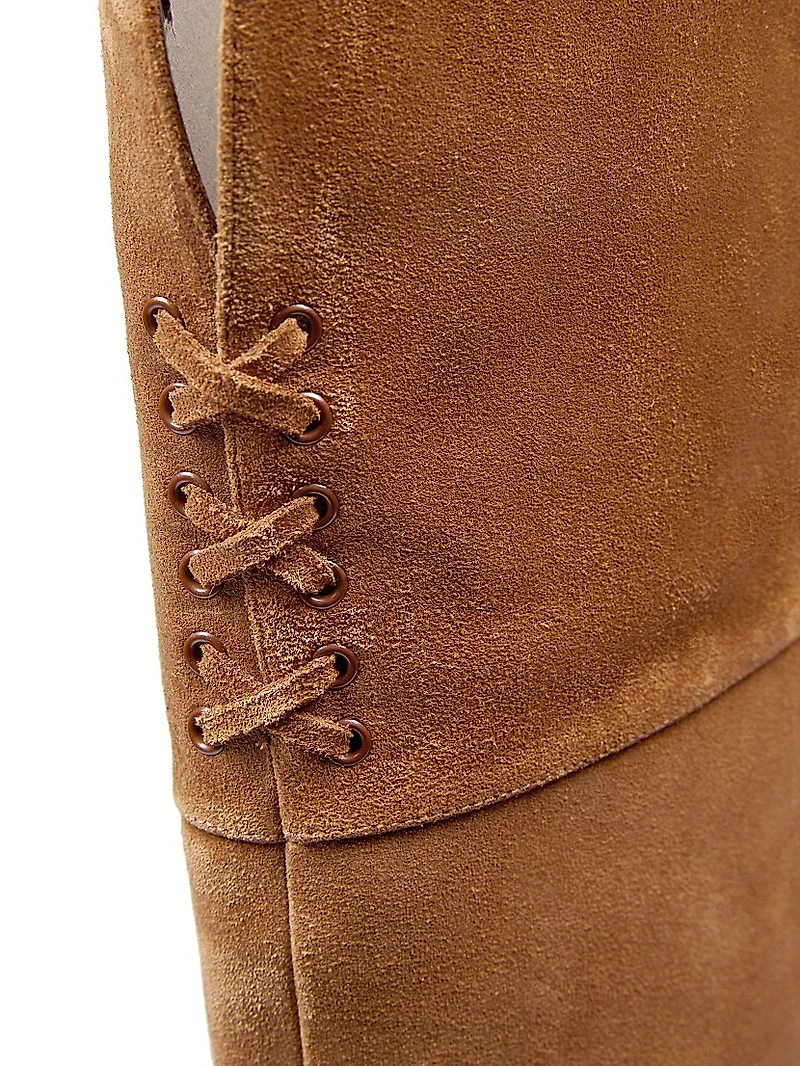 Eve 85MM Suede Knee-High Boots