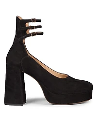 Loti Suede Platform Pumps
