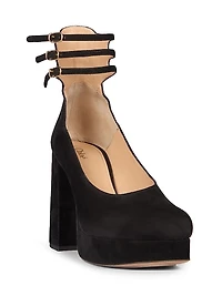 Loti Suede Platform Pumps